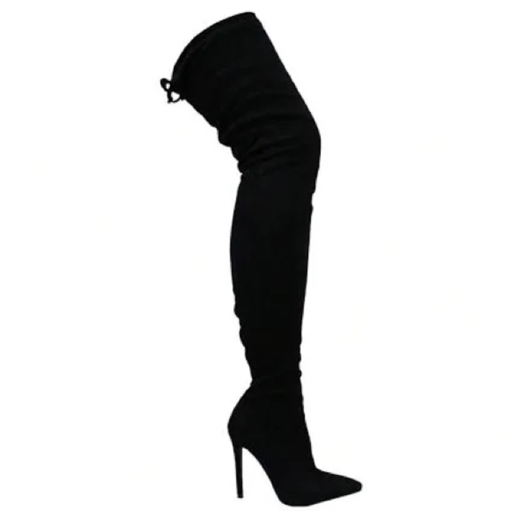 Elegant Black Over-the-Knee Boots